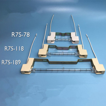 78/118/189mm R7S Flood Halogen Light Bulb Κεραμική βάση βάσης λάμπας Προσαρμογέας υποδοχή R7S Lampholders Stage Lights Holder X1 Pottery