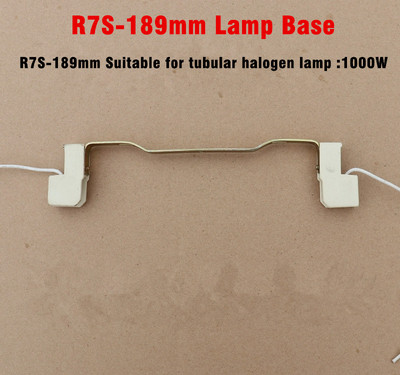78/118/189mm R7S Flood Halogén Izzó Kerámia Lámpatartó Adapter Aljzat R7S Lámpatartók Színpadi lámpatartó X1 Kerámia