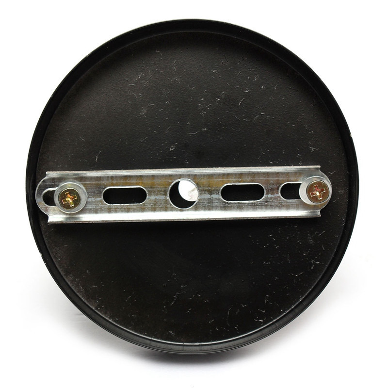 100mm 120mm Soclu metalic din fier Suport bază lampă Baldachin de tavan Montare aplice de perete Bază cu LED Baza cu disc de lampă cu pandantiv de epocă