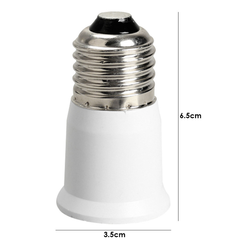 E27-E27 hosszabbító talp CLF LED izzó lámpa adapter foglalat átalakító izzó lámpa tartó adapter csatlakozó dugó hosszabbító led