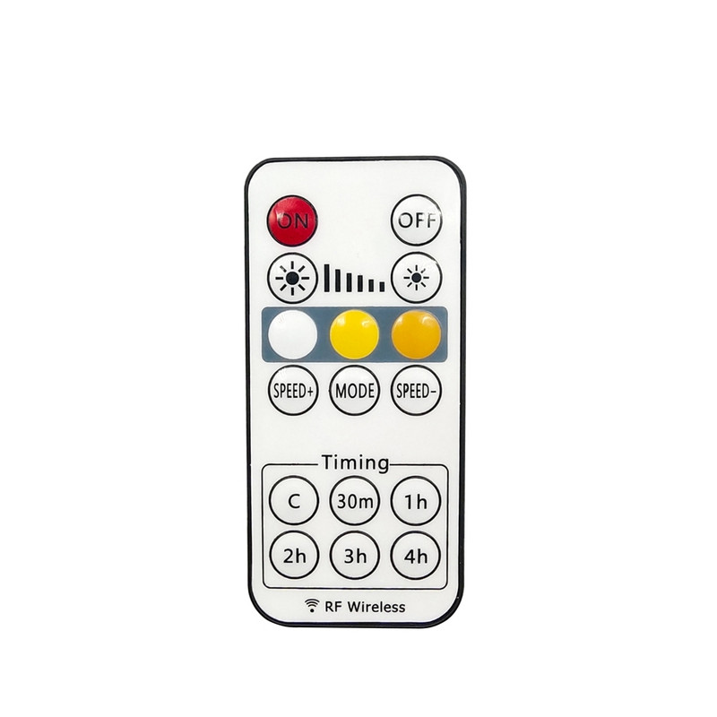 DC5-24V 8A CCT led vezérlő 16 gombos RF vezeték nélküli távirányító 5050 WW+CW szalaghoz időzítő funkcióval, időzítés beállító vezérlővel
