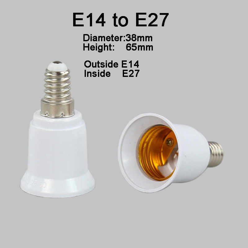 E12 E14 E17 E27 E40 B22 GU5.3 MR16 GU10 G4 G9 G24 alap foglalat átalakító adapter lámpa izzójához