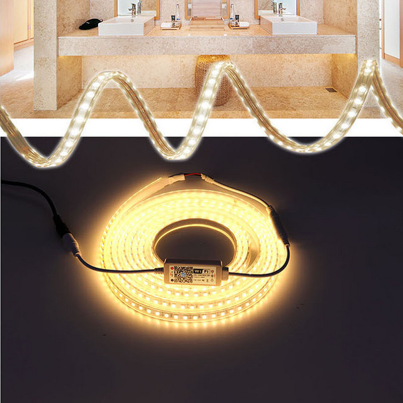 Smart Magic otthoni Wifi vezérlő egyszínű LED szalaglámpához DC 5V 12V 24V Vezeték nélküli hangidőzítő Zene APP vezérlő Dimmer