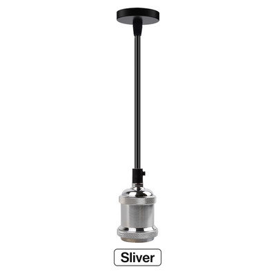KARWEN Vintage rippvalgusti alus Retro tööstuslik rippvalgusti hoidik Lihtsad rippvalgustid 110 V 220 V valgustid E27 restoranile