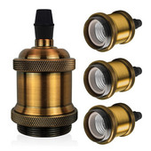 E27 lámpafoglalat Vintage hőálló függőlámpa foglalat ipari lámpatartó lámpa nappali konyhához lakberendezéshez