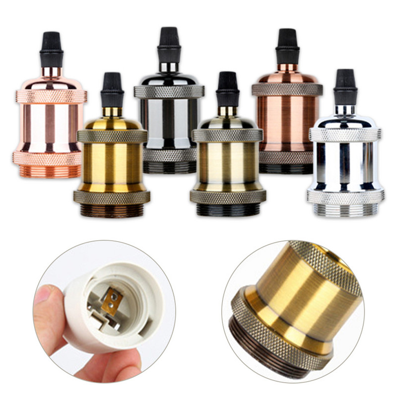 E27 lámpafoglalat Vintage hőálló függőlámpa foglalat ipari lámpatartó lámpa nappali konyhához lakberendezéshez