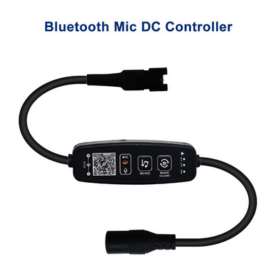 DC5-24V 28 gombos vezérlő infravörös távirányító Bluetooth mikrofon zene 3 tűs címzéshez, egyedileg címezhető 5050 RGB csíkos panel gyűrű