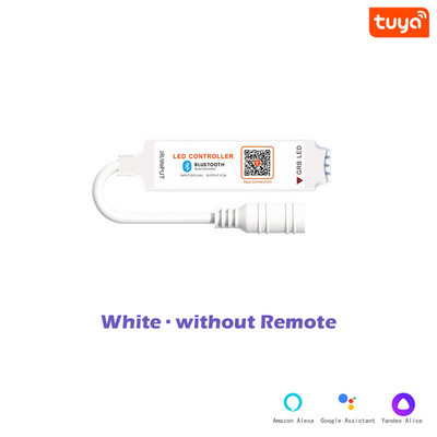 24 Keys Tuya RGB Controller Beacon Bluetooth IR LED Strip Light távirányító DC5-24V COB Tape Lights Phone APP Dimmer