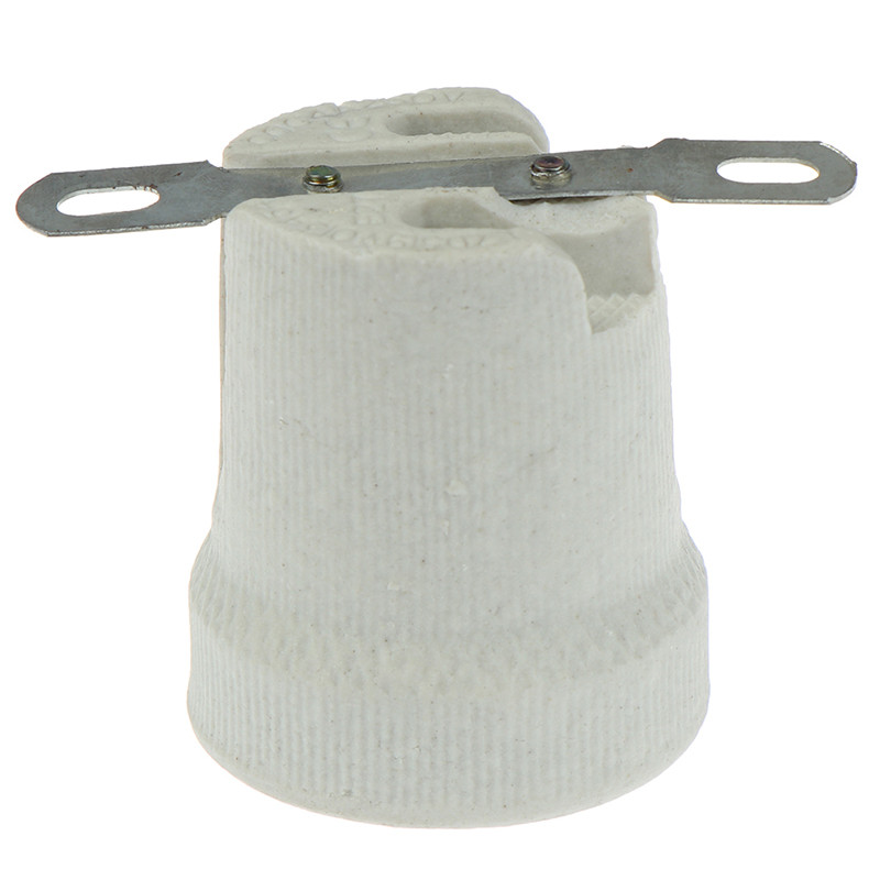 Lámpatalp E27 Vintage kerámia Edison lámpaszerelvények Aljzat Lámpatalp Tartozék Tartozék rögzítőkonzol Nagy csavaros sapka