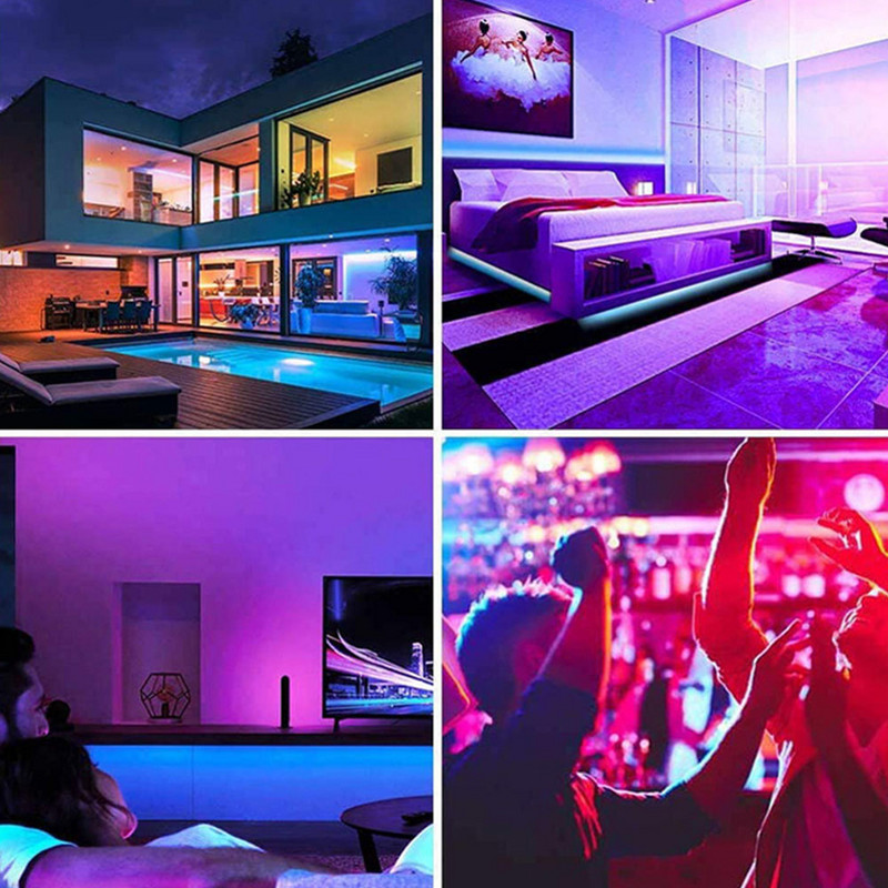 4 csatornás DC 12V - 24V RGBW LED vezérlő Dimmer 40 gombos 5 tűs IR távirányító SMD 5050 RGBW RGBWW LED szalaglámpához