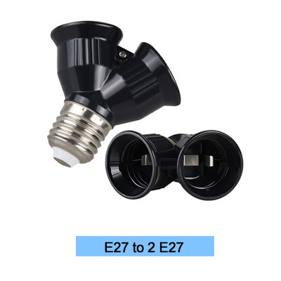 Lámpatalp átalakítás E27 - E14 Lámpatartó átalakítók E14 - E27 EU - E27 Adapterfoglalat MR16 GU10 G9 B22 E12 Tűzálló
