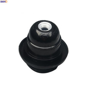 IWHD műanyag szerelvény Douille E27 E14 foglalatú izzótartó 110-220V Portalamparas E27 lámpatartó talp LED Retro Vintage UL CE