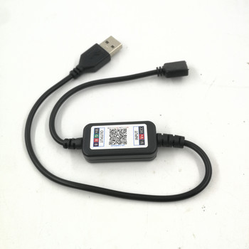 Wifi USB Mini RGB Bluetooth Controller DC 5V 12V 24V Mini Music Controller Bluetooth Light Strip Controller for RGB LED Strip