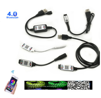 Mini Rgb Bluetooth Controller Dc 5v 12v 24v Mini Music Bluetooth