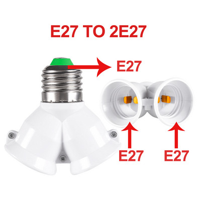GU10 E14 E27 B22 LED lámpa Aljzat Alap típusa AC táphoz US EU Dugós lámpa Tartó Izzó adapter Átalakító BE KI gomb kapcsoló