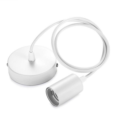 Led alap függőlámpák 1m E26 E27 lámpatartó foglalat 110V 220V lámpa E27 talp barkácsolás retro függőlámpa tartozékokhoz