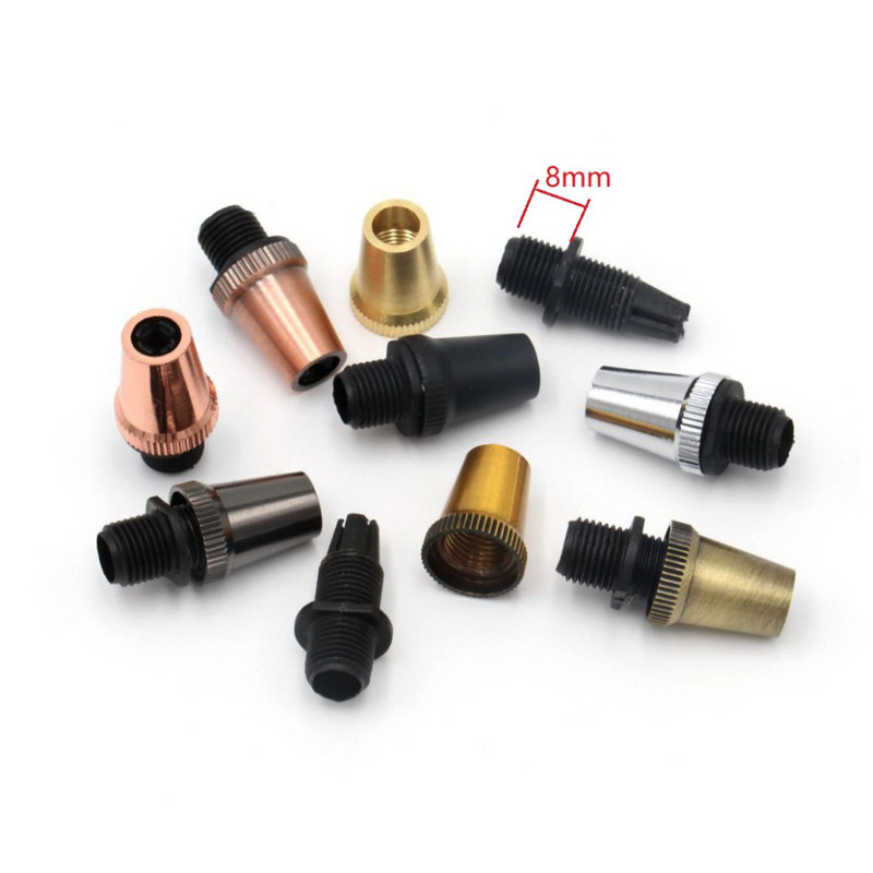 5 darab vagy 10 darab vintage sárgaréz kábel húzásmentesítő fém kábelfogantyú függőlámpa-tartozékokhoz