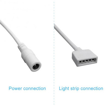 Tuya WiFi RGBW контролер DC5-24V за LED светлинна лента RGB контролер Smart Life APP Гласово управление чрез Alexa Google Home