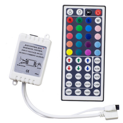 DC12V 24 taste/44 taste Telecomandă IR Control RGB SMD3528/5050/5730/5630/3014 RGB LED Strip Light Mini controler Magic Home