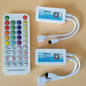 SP613E RGB/SP614E RGBW 3CH 4CH Bluetooth Ελεγκτής μουσικής LED με τηλεχειριστήριο υπέρυθρων για WS2813 WS2815 LED Pixels Φωτισμός ταινίας