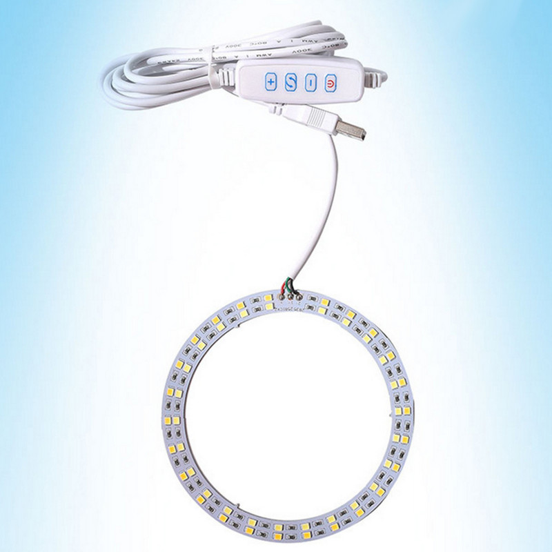 DC 5V 2M LED dimeris USB prievadas Maitinimo linijos pritemdymas Spalvą atitinkantis ilgintuvas su įjungimo/išjungimo jungiklio adapteriu LED lempai