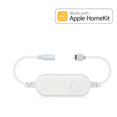 Homekit TUYA WIFI Siri hääljuhtimine Smart Mini Led ribakontroller 5V RGB Dimmeri kontroller Alexa Echo Plus hääljuhtimine