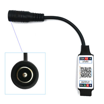 RGB Wifi Bluetooth 5V USB LED контролер Мобилно ПРИЛОЖЕНИЕ Контролирано за подсветка на телевизор 12V 24V Led лента Дистанционно Цветен димер за музика