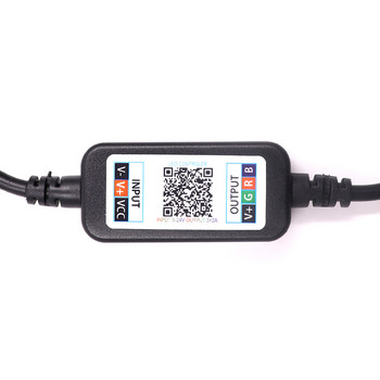 5V USB LED RGB Wifi Controller Mobile APP Ελεγχόμενη για οπίσθιο φωτισμό τηλεόρασης DC 12V 24V ταινία Led Remote Home Colorful Music Dimmer