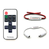 LED sloksnes gaismas tālvadības pults 5 V 12 V 24 V bezvadu RF dimmer 11 taustiņš LED lentes lampas aptumšošanas līdzstrāvas vadu galvas tālvadības regulatoram