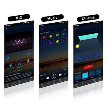 DC5-24V Bluetooth Mini RGB контролер Бутон/Приложение за телефон Безжично управление Функция за музикална група за 5050 2835 5730 RGB LED лента