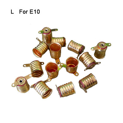 E14 E12 B22 E10 Βιδωτή βάση υποδοχής για λάμπα λαμπτήρα