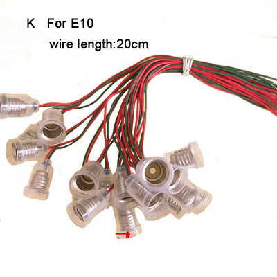 E14 E12 B22 E10 Βιδωτή βάση υποδοχής για λάμπα λαμπτήρα