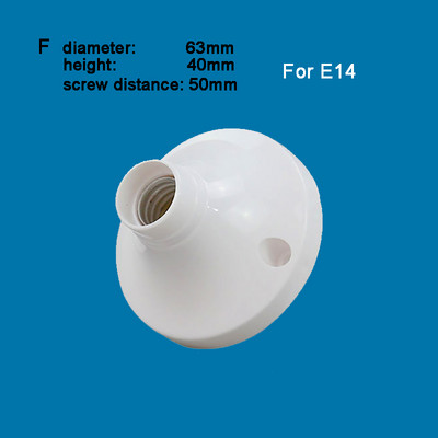 E14 E12 B22 E10 Βιδωτή βάση υποδοχής για λάμπα λαμπτήρα