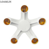 1 la 2/3/4/5 Convertizoare suport de lampă E27 la E27 Splitter soclu de bază Suport adaptor bec pentru lumină LED