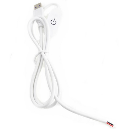 USB cu comutator ON/OFF pentru 5V 0.5M 1M 1.5M 2M LED bandă FOB Lumină liniară DIY