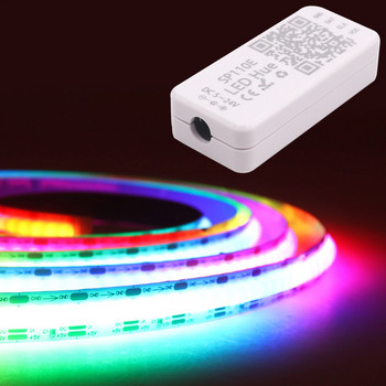 SP110E Smart Controller Led Pixel Light Strip Dimmer за WS2812B WS2811 SK6812 WS2815 WS2813 Magic RGB RGBW Full Dream Color