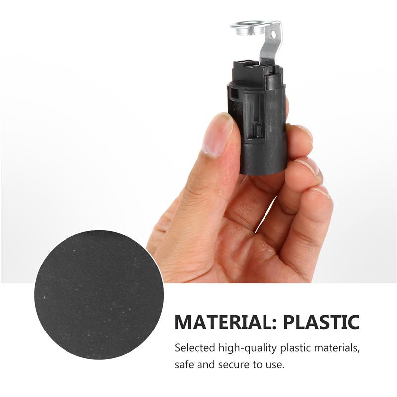 10 gab E14 kronšteina lampas turētājs LED E14 sveču gaismas bāzes kristāla lampas turētājs