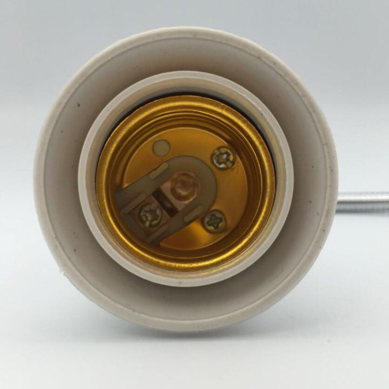 E27 lemputės lizdas E27 lempos laikiklio šviesos lizdas su jungikliu EU JAV kištukinis lempos laikiklis energiją taupanti lempa LED stalinės lempos LED bazė S1