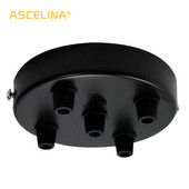 ASCELINA, modern, trandafir de tavan multiplu, pandantiv, baldachin de tavan, vintage, placă de tavan, bază, corpuri de iluminat lampara de techo