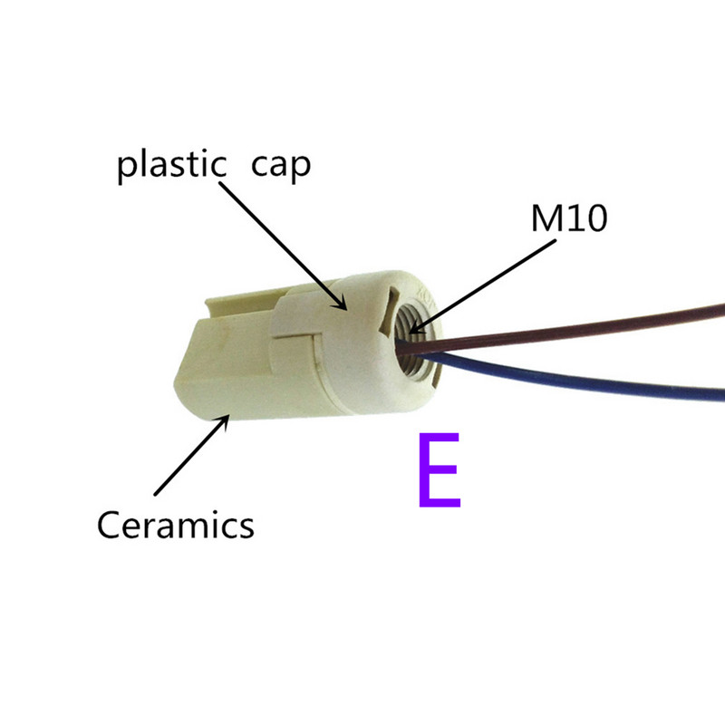 G9 lambihoidja keraamiline G9 lambialus G9 Keraamiline alus
