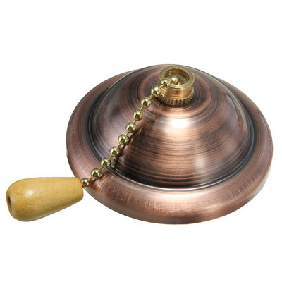 1vnt Universalus lubų pakabinamas ventiliatoriaus sieninis šviestuvas, ištraukiamas grandinės jungiklis, lizdo lempos laikiklis 3A AC125-250V atrama