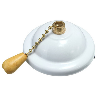 1vnt Universalus lubų pakabinamas ventiliatoriaus sieninis šviestuvas, ištraukiamas grandinės jungiklis, lizdo lempos laikiklis 3A AC125-250V atrama