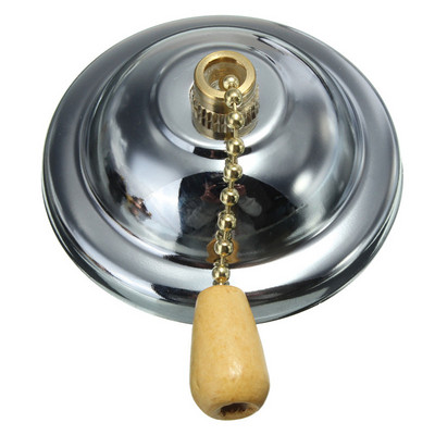 1vnt Universalus lubų pakabinamas ventiliatoriaus sieninis šviestuvas, ištraukiamas grandinės jungiklis, lizdo lempos laikiklis 3A AC125-250V atrama