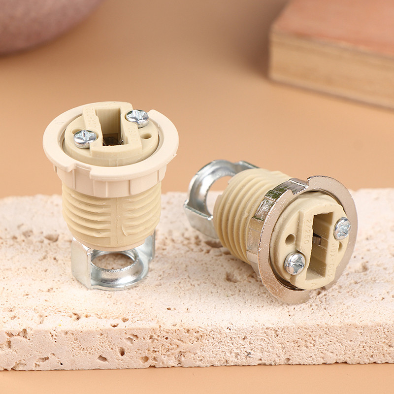 5 τεμ. G9 Full Tooth Κεραμική θήκη λάμπας με M10 Tooth Bracket 110-240V Led G9 Ceramic Lamp Holder Lighting Accessories