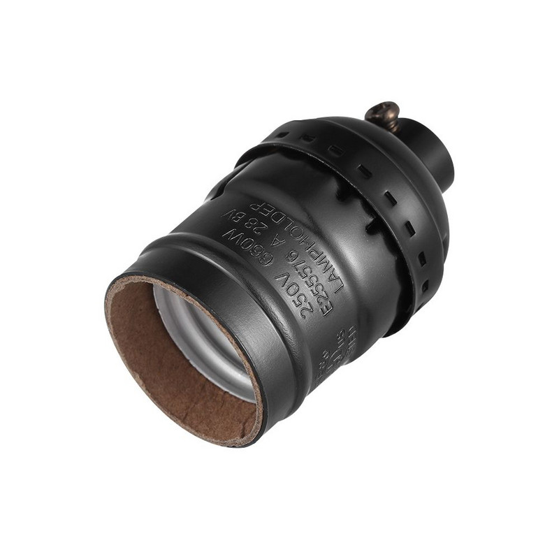 Objímka na žiarovku E27, adaptér na stropné svietidlo, retro vintage Edison kábel, hliníkový kryt, závesná objímka