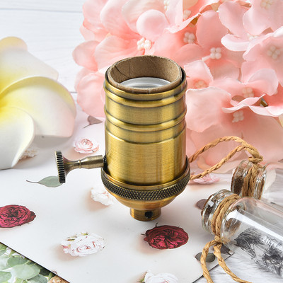 E26/ E27 senovinės lempos lizdas, varžtas