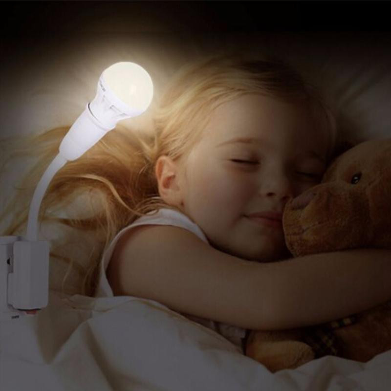 E27 LED kaugjuhtimispuldiga pistikupesa lambihoidja valgustusalus, 3 taseme heleduse reguleerimine öövalguslambi jaoks ilma valgusallikata