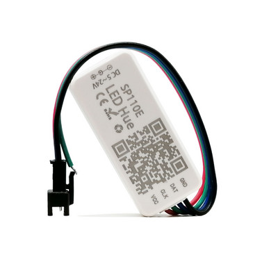 DC5-24V SP110E Mini Led контролер Bluetooth APP Smart Pixel Light за 3Pin WS2811 WS2812b SK6812 5050 RGB RGBW пълноцветна лента