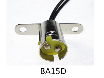 BA15S BA15D BAY15D suport lampă BA15 Contact simplu 15mm bază Contact dublu BA15D Suport lampă partea înaltă joasă