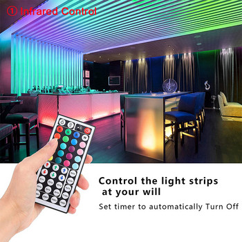 LED Strip Light RGB Controller 4 Pin Smart Controller Strip Light 5-24V IR /Bluetooth/WiFi Control for 5050 RGB Strip